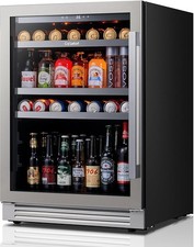 Refrigerador de bebidas Ca'Lefort 24" para refrescos, cerveza 180 latas bisagra izquierda
