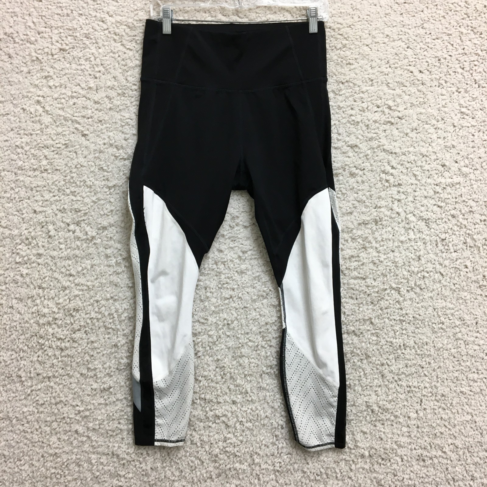 Athleta Medium Womens Black High Rise Stretch Yoga Gym Leggings Size M