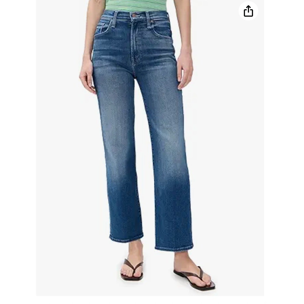 Mother Denim The rambler zip ankle Jeans Blue Medium Wash Size 29 image 3