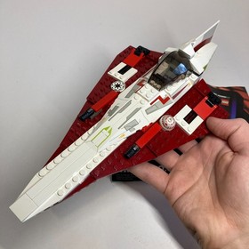 LEGO Star Wars Jedi Starfighter 7143 Complete With Instructions + Minifig