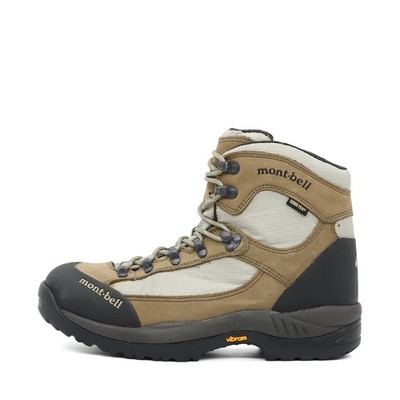 mont-bell Damen Wanderstiefel Gore-Tex beige braun Outdoor Wanderschuhe EU 39,5