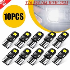 Auxito T10 168 194 Led License Plate Light Bulbs 240lm Super Bright 6500k White