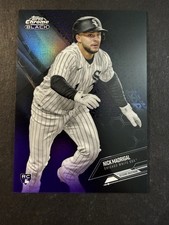 2021 Topps Chrome Black Purple Refractor /150 Nick Madrigal #52 Rookie RC | SP