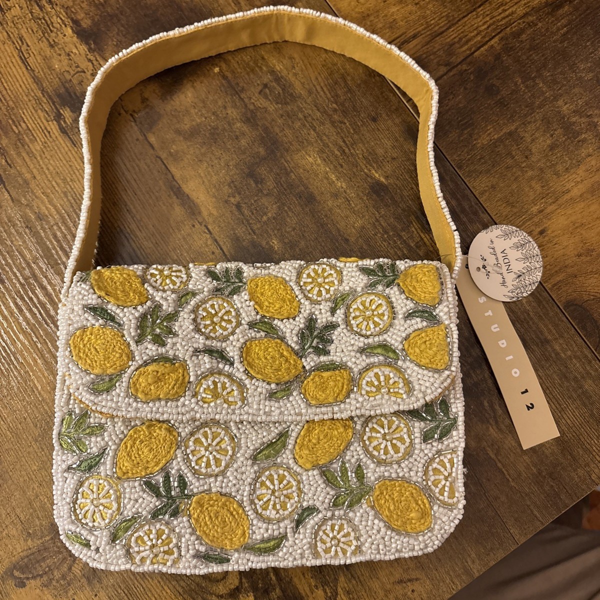 Made in India STUDIO 12 WHITE with YELLOW 