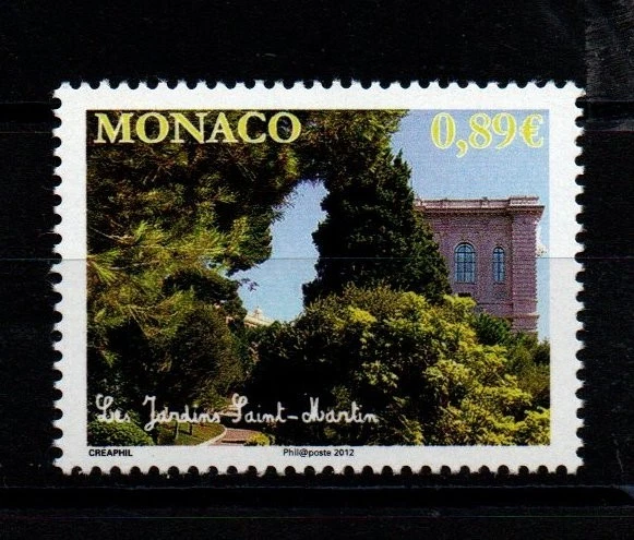 MONACO N° 2809 DE 2012 - LES JARDINS DE SAINT-MARTIN - NEUF** - Photo 1/1