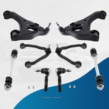 Front Suspension Control Arm Sway Bars Tie Rods For 1999 - 2006 GMC Sierra 1500