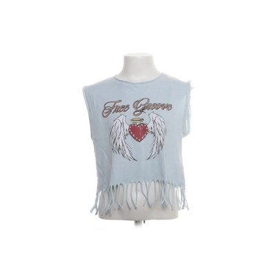Zara, Top, Größe: 120, Blau, Baumwolle, Print, Mädchen #YMI