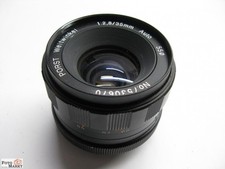 Weitwinkel Objektiv Porst M42 2,8 / 35 mm wide angle lens M-42 Gewinde Auto 