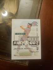 2024 Panini Prospect Edition Baseball Jackson Merrill PROSPECT TICKET RC #27