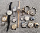 Vintage Timex Watch Lot 15 Total Manuel Wind-up Watches USED Working