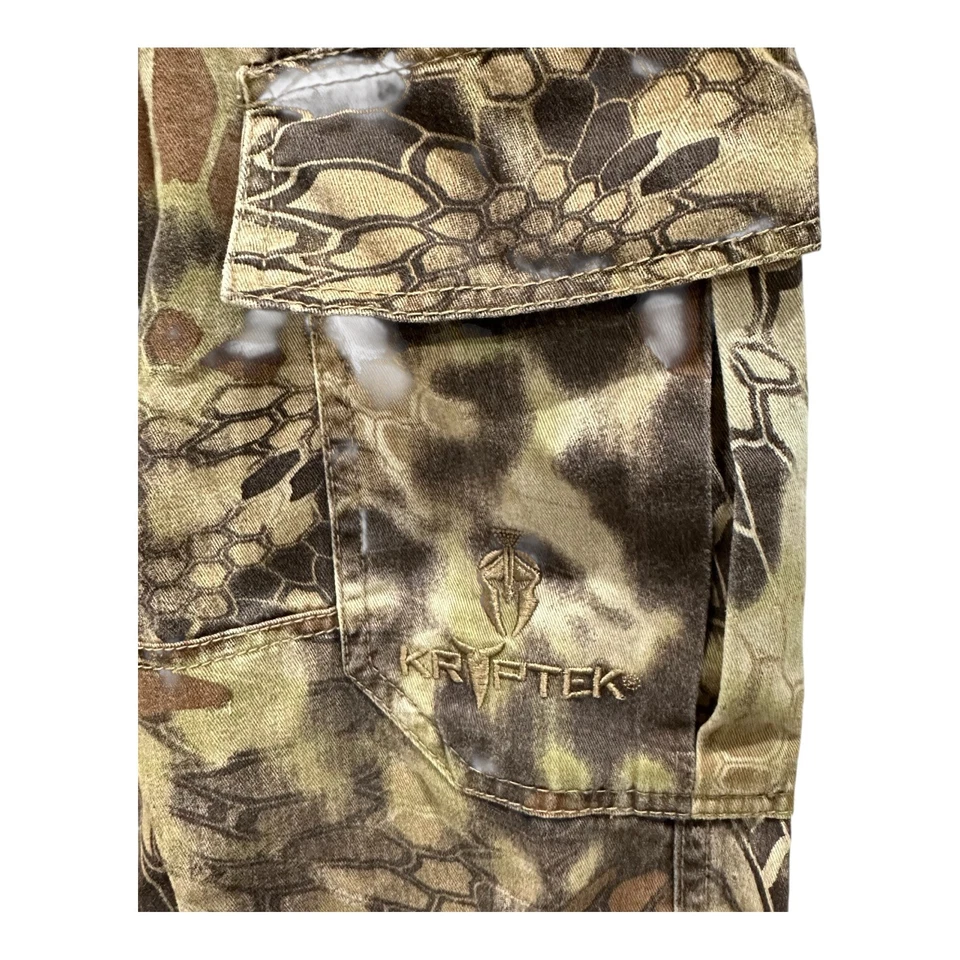 Kryptek Highlander Camo Pants Men’s Size 34x33 Hunting Tactical Brown Cargo - Image 3 of 4