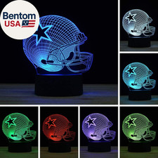 3D Illusion LED Night Light,7 Colors Gradual Changing Touch Switch USB Table Lam