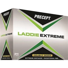 NEW Precept Laddie Extreme Golf Balls Double Dozen - Choose Quantity!