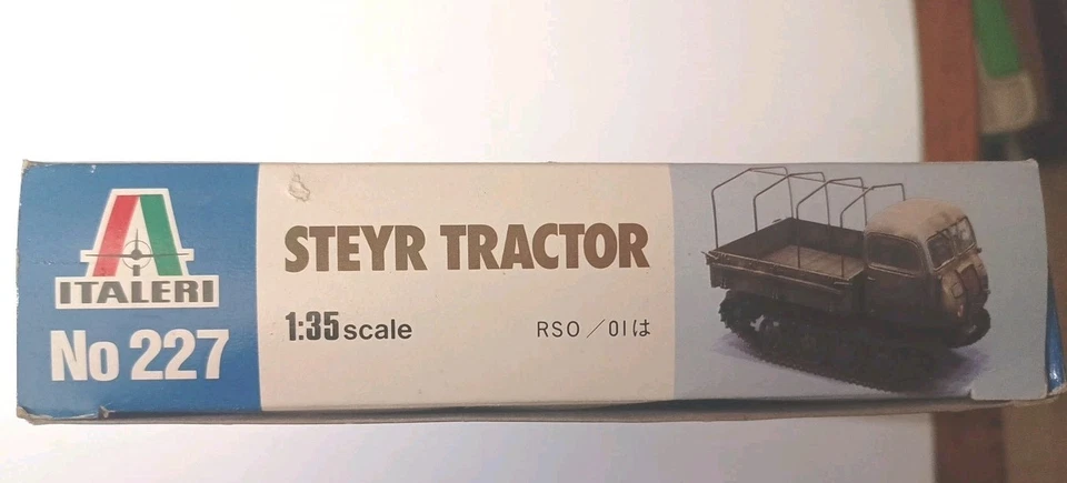 Steyr RSO/01 Tractor - Italeri n.227 - Kit 1:35 - Immagine 2 di 4