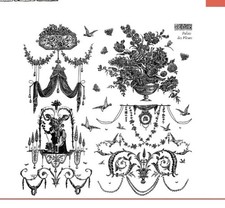 Iron Orchid Designs IOD Palais De Fleur Stamp With Masks New Spring 2026