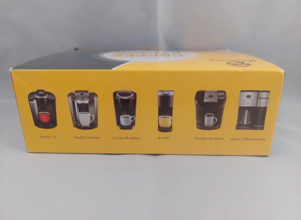 6 suportes de filtro de café de substituição reutilizáveis K-Cup preto para Keurig - Imagem 4 de 4