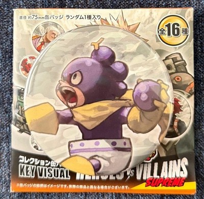 My Hero Academia Mineta Can Badge Original Art Exhibitionnn Collectible