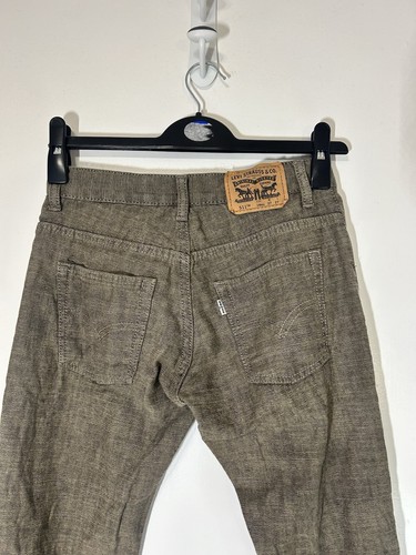 Levi's Slim Fit 511 Jeans Youth Cotton Lightweight Denim In Brown Sz 14 Reg - Picture 5 of 8