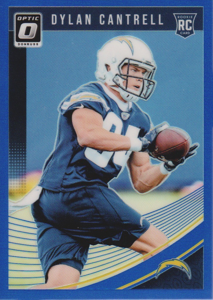 2018 Donruss Optic Football Trading Cards Blue Parallel: Pick From List