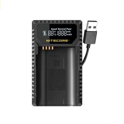 Nitecore ULSL USB Quick Charger QC For Leica SL Series BP-SCL4 Camera Batteries