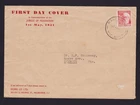 AUSTRALIA 1951 SIGMA FDC FEDERATION (CREASED) ADDRESSED