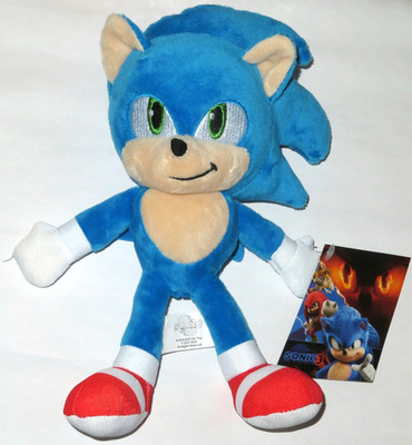NEU 9,5 ZOLL SONIC DER IGEL 3 FILM AMC KINOS PLÜSCH US-IMPORT NIEDLICHES SPIELZEUG-MERCH