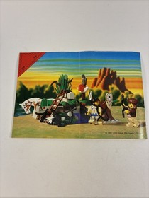 LEGO Vintage Western Raindance Ridge Set 6718 - 100% Complete w/ Instructions