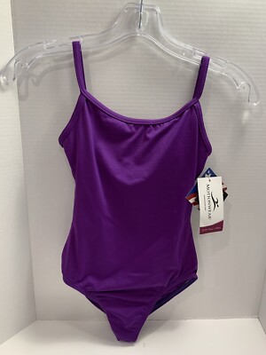 Motionwear Women s Adult Petite Purple STRETCH Leotard NWT DANCE Gymnastics $40