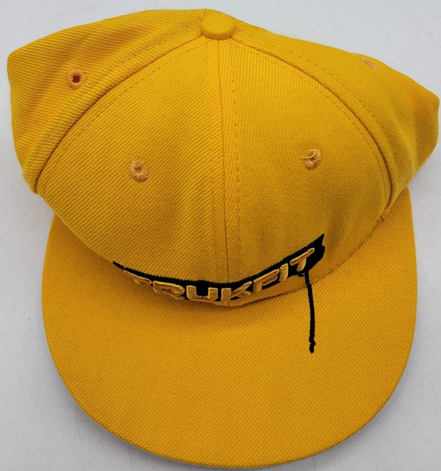 Chapéu Trukfit Masculino Ajustável Lil Wayne Skate Snapback Amarelo Feelin Spacey - Imagem 2 de 4