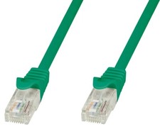 Techly Professional Cavo di Rete Patch in Rame Cat.6 Verde UTP 10m