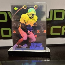 1991 Upper Deck Barry Sanders Game Breakers #GB1 Lions 🦁 🏈 