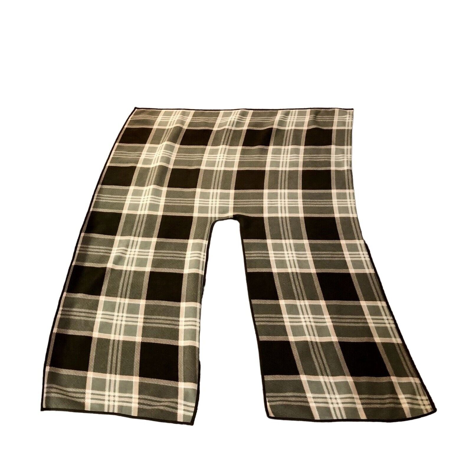Woolrich Wrap Womens One Size Brown Pink Plaid Re… - image 3