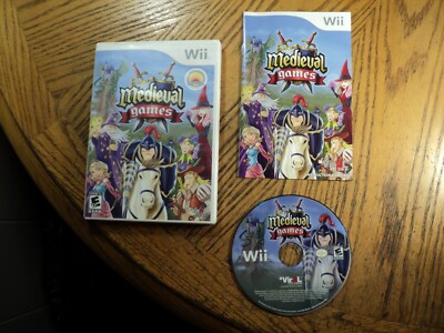 Medieval Games (Nintendo Wii, 2009)  Complete