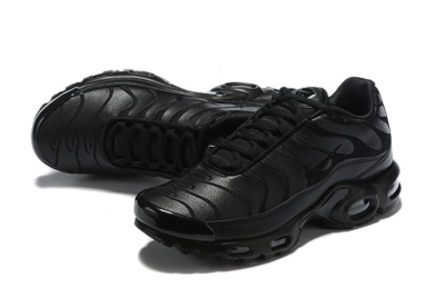 Size 10 - Nike Air Max Plus TN Triple Black for sale online | eBay