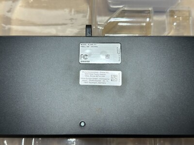 Shure BLX88 Dual Channel Wireless Receiver J11 Transmitter Band