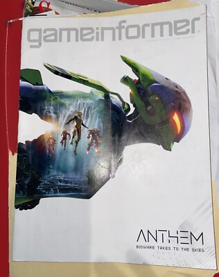 Game Informer Magazine July 2018 Issue 303 Anthem No Address Label