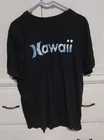 Hurley Hawaii 黑色 T 恤男式 L 码短袖圆领