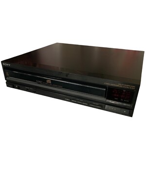 Sony CDP-C500 5 Disc CD Changer - No Remote - THROUGHLY TESTED
