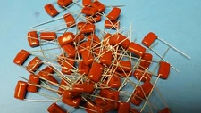 (20pcs) Capacitor, DMF104J250B, MALLORY, 0.1uf, 250V, Metallized Polyester Film