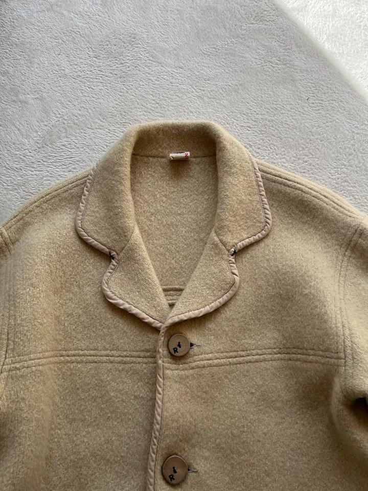 Abrigo de Lana 45R Beige Talla 2 Mujer Regalo de Japón Foto 4 de 4