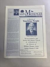 The Messenger, Spring Hill Baptist Church Febuary 27, 2000, Mobile AL