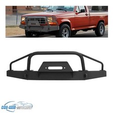 Steel Front Bumper Assembly With Bull Bar For Ford Ranger 83-92 Bronco Ii 84-90