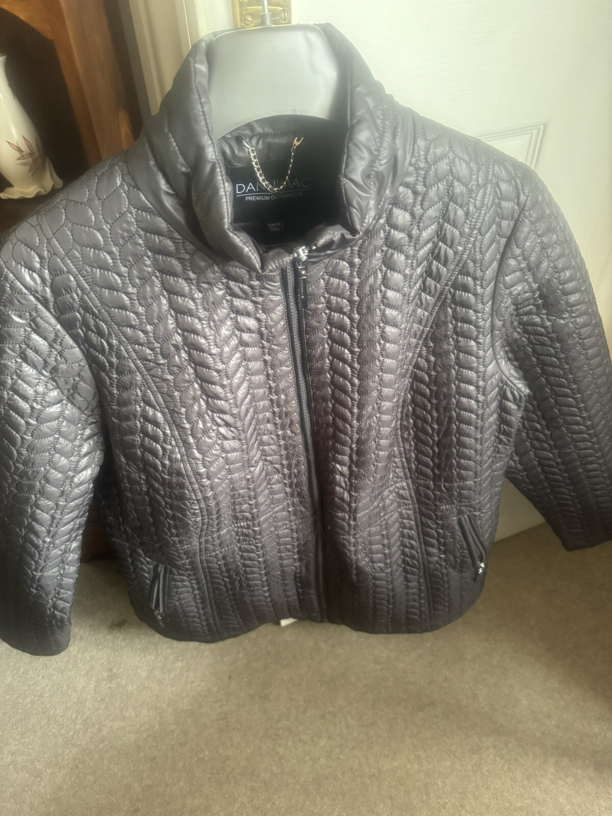 Danimac Premium Outerware Brown Padded Jacket Siz… - image 1