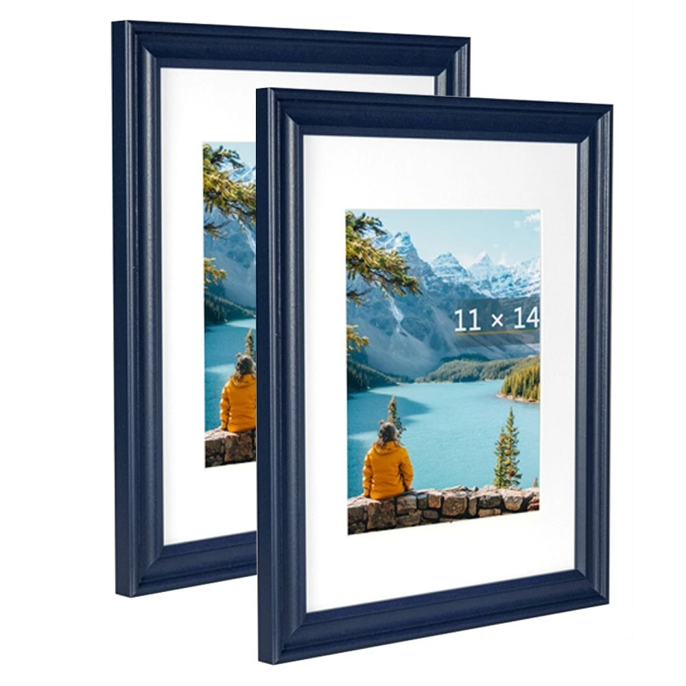 Blue picture frame 11x14 deals