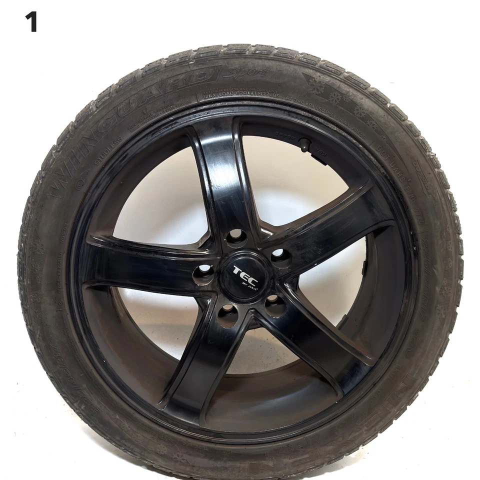 Honda Stream Alu-Felgen LK 5x114,3 ET38 Reifen 225/45 R17 - Bild 3 von 4