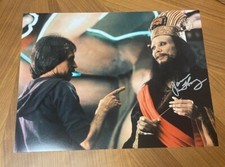 * JAMES HONG * signed 11x14 photo * BIG TROUBLE IN LITTLE CHINA *LO PAN* COA 1