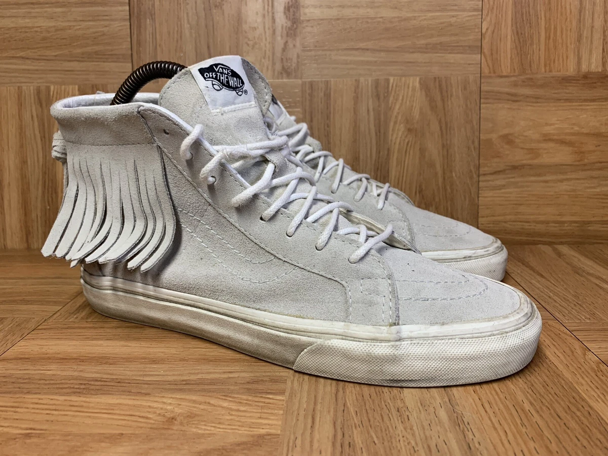 Vans top fringe sneakers