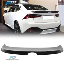 Fits 14-20 Lexus IS200t IS250 IS300 IS350 Rear Trunk Spoiler Wing Unpainted
