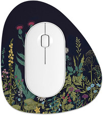 Rimilak Small Mouse Pad 6 x 7 Inch Irregular Mini Mouse Pad with Non-Slip Ru...
