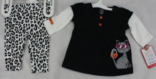 NWT Carter's Baby Girl 2 Pc Halloween I Put A Spell On Daddy